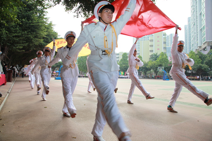 挥舞运动激情，，，，，共筑国际化教育梦