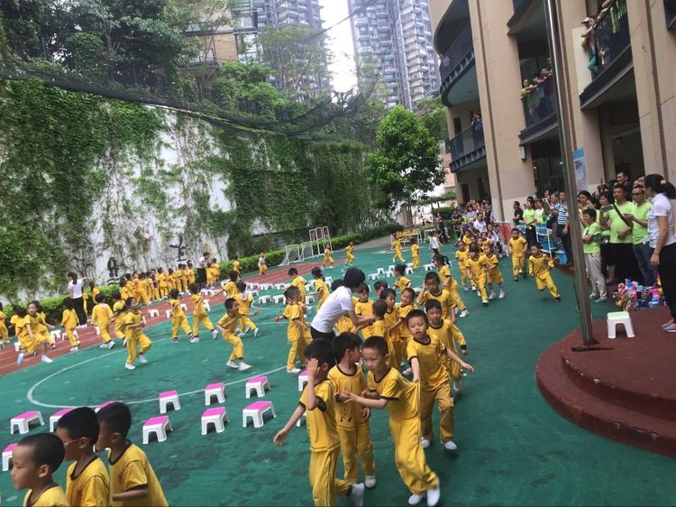 家长半日开放运动掠影