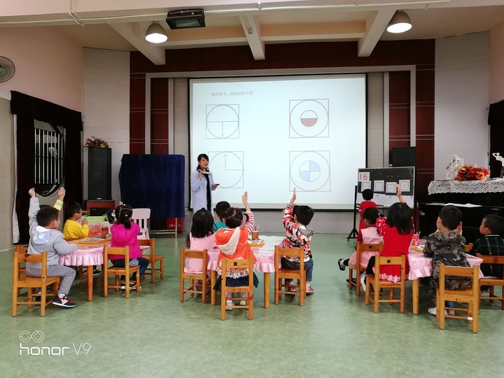 逻辑数学课题组梅梅先生来我园开展课例展收钻研运动