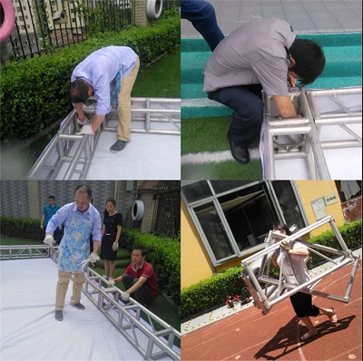 致在烈日炎炎下辛勤支付的家长和先生——碧水龙庭幼儿园